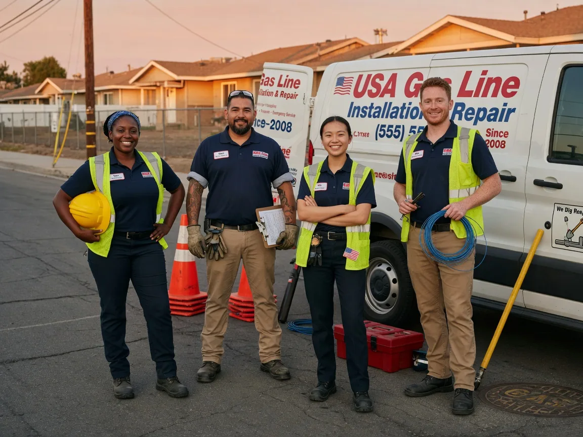 Gas Line Installation company in Hico, WV